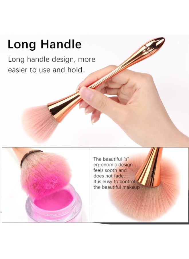 Nail Dust Brush Cleaner Nail Brush Is Used To Clean Dust Dip In Paint Large Makeup Brush Powder Blusher Brush Nail Cleaning Brush Nail Brush - Image 4