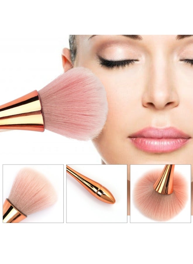 Nail Dust Brush Cleaner Nail Brush Is Used To Clean Dust Dip In Paint Large Makeup Brush Powder Blusher Brush Nail Cleaning Brush Nail Brush - Image 3