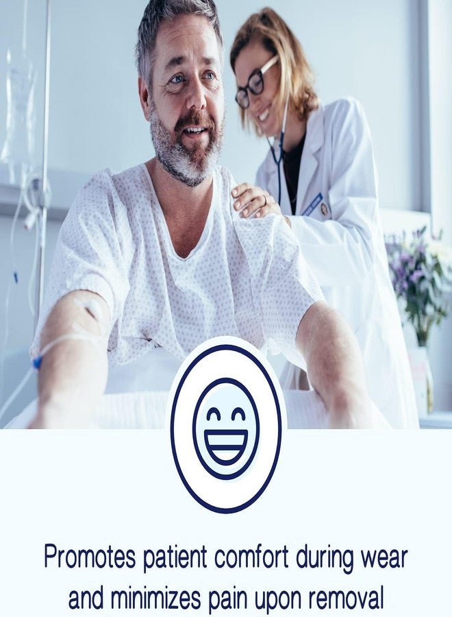 Medvance Absorbent Transfer Silicone Adhesive Wound Dressing - Waterproof, Sterile Wound Dressing - Easy-Apply & Breathable Bandages for Hard-to-Dress Wounds, 6 ''x8 '' (Box of 5) - Image 4