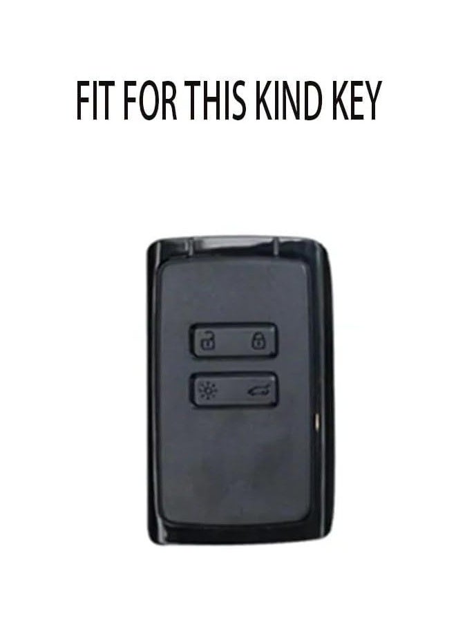 SOLDOUT 4 Buttons Silicone Key Cover Case Zoe Compatible with Renault Captur Megane Talisman Espace Clio Zoe Koleos Scenic 4 Arkana Dacia Sandero Card Remote  - Image 2