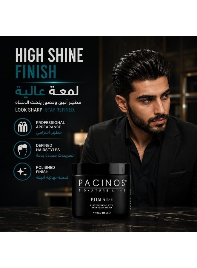 باتشينوس باتشينوز بوماد - تثبيت مرن، تحكم بالهيشان، لمعان عالي، مناسب لجميع أنواع الشعر - Image 4