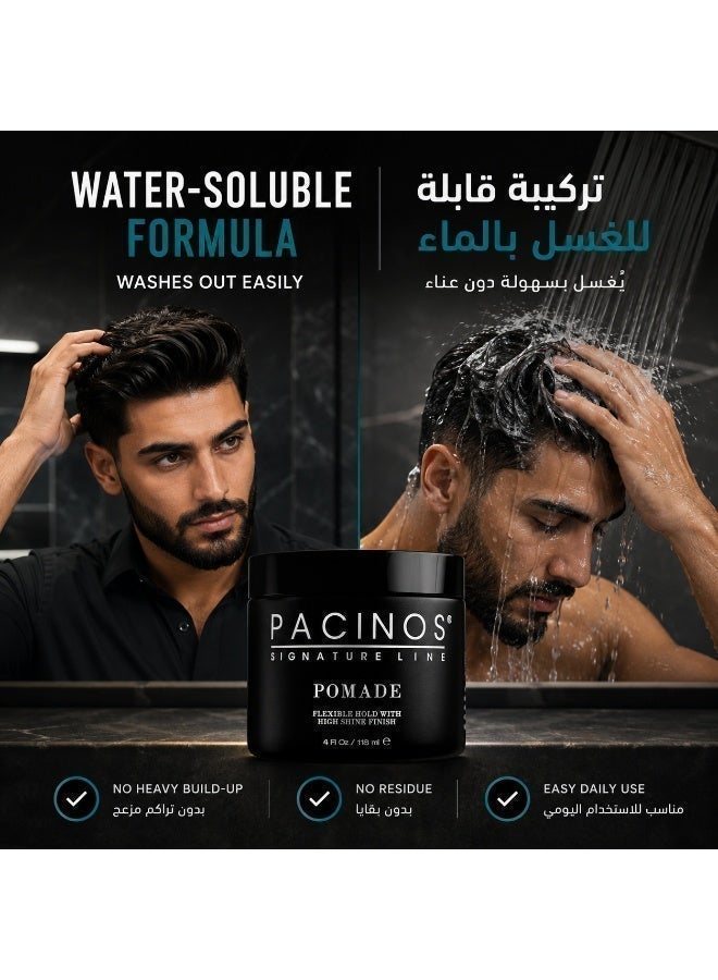 باتشينوس باتشينوز بوماد - تثبيت مرن، تحكم بالهيشان، لمعان عالي، مناسب لجميع أنواع الشعر - Image 5