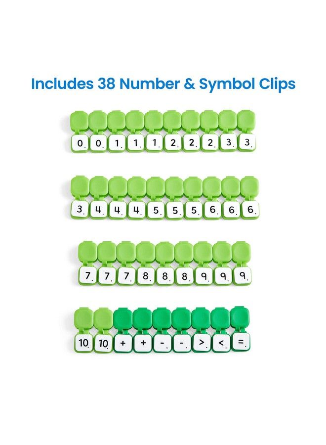hand2mind Learn My Numbers Fine Motor Clips Kids Clothespin Activities Fine Motor Toys Learning Numbers For Toddlers Toddler Numbers And Counting Preschool Learning Activities Montessori Math  - Image 3