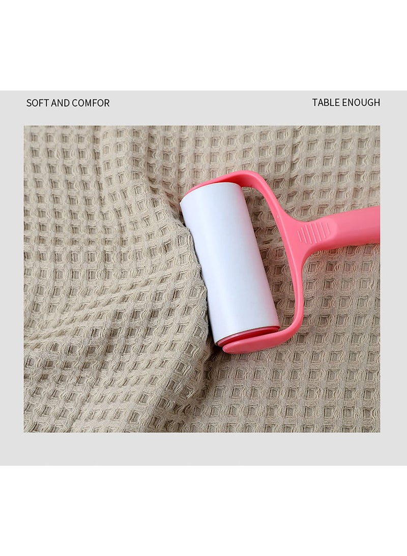 Cotton Waffle Towel Set, 3 Pieces, Bath Towel 140x70cm, Hand Towel 74x33cm, Washcloth 34x34cm, Ultra-Soft, Highly Absorbent, Quick-Drying (Khaki) - Image 3