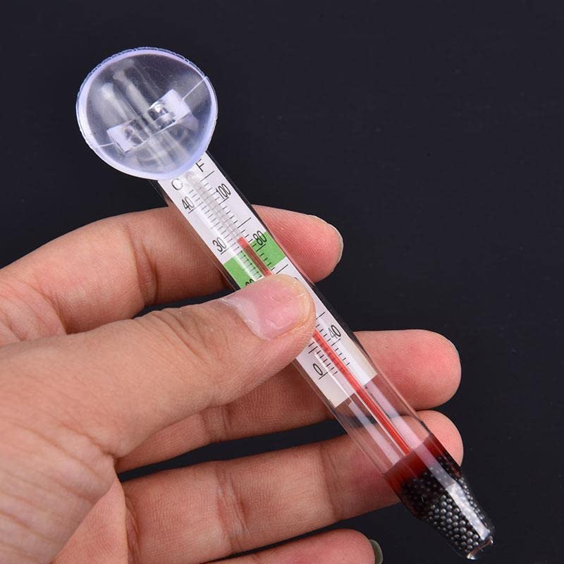 VAYINATO ترمومتر حوض السمك ® عبوة من 2 (أسطواني) من بيتزلايف وورلد - Image 2