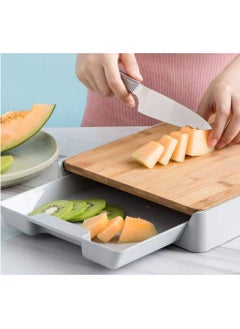 Cutting Board with Storage Tray, Kitchen Wooden Chopping Board Plastic Tray Storage Container - pzsku/ZE10BC16C128C701ED6A8Z/45/_/1627583155/0e4c7f38-129b-4d6b-bdf5-a6442e71baf9