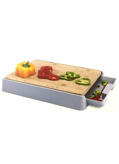 Cutting Board with Storage Tray, Kitchen Wooden Chopping Board Plastic Tray Storage Container - pzsku/ZE10BC16C128C701ED6A8Z/45/_/1627583155/fa7882bf-fb97-4d0a-aab4-0e28f019f85c