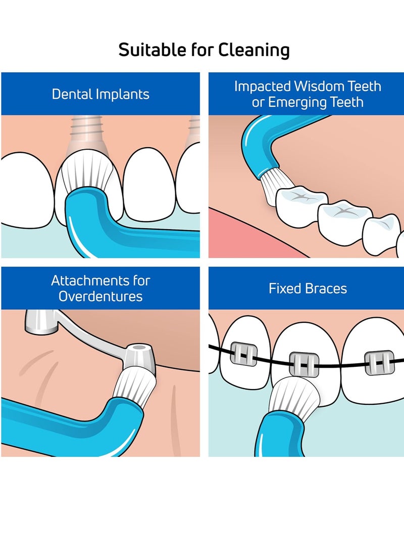 Tepe Single Tuft Toothbrush for Tight Spaces and Erupting Teeth - Image 3
