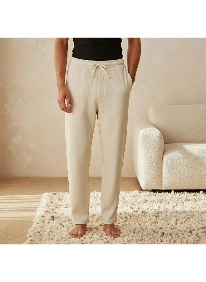 Splash FAV Men Textured Pyjamas