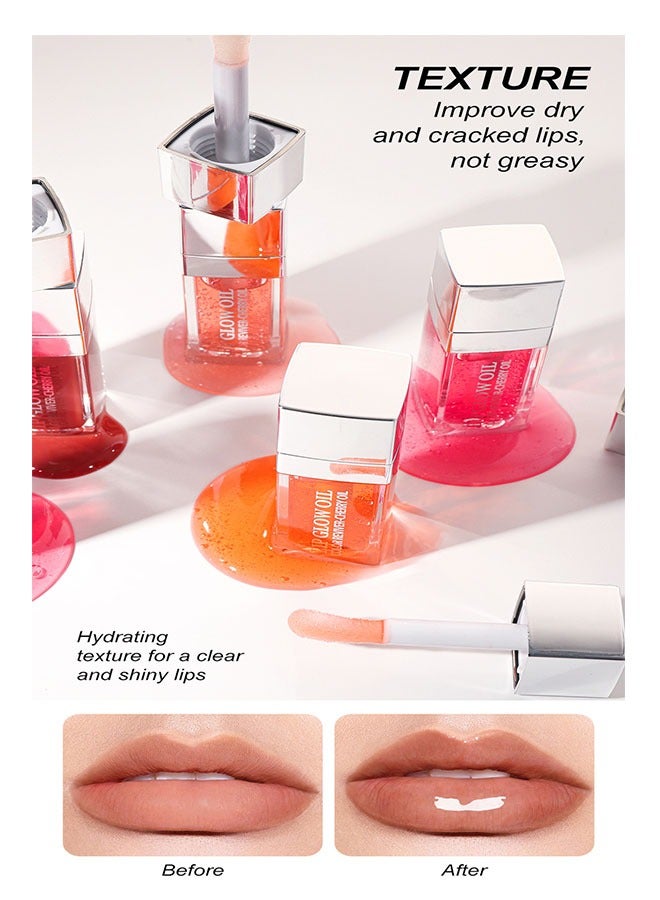 YOUNG VISION 2 In 1 Double Effect Lip Glow Oil, Keeps Your Lips Moisturized, Locks In Moisture, And Maintains a Lasting Charm, Simple To Operate and Save Your Time, Especially Suitable For Beginners  - Image 2