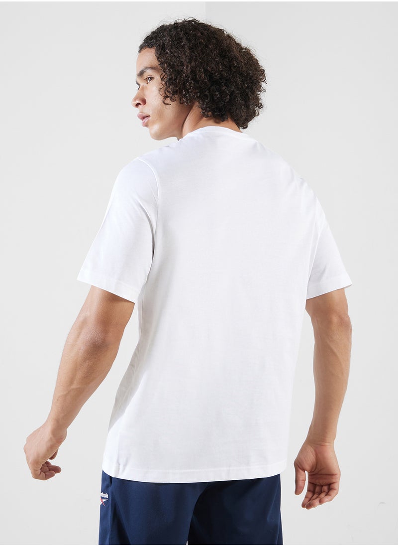 Reebok Identity Big Stacked Logo T-Shirt  - Image 2