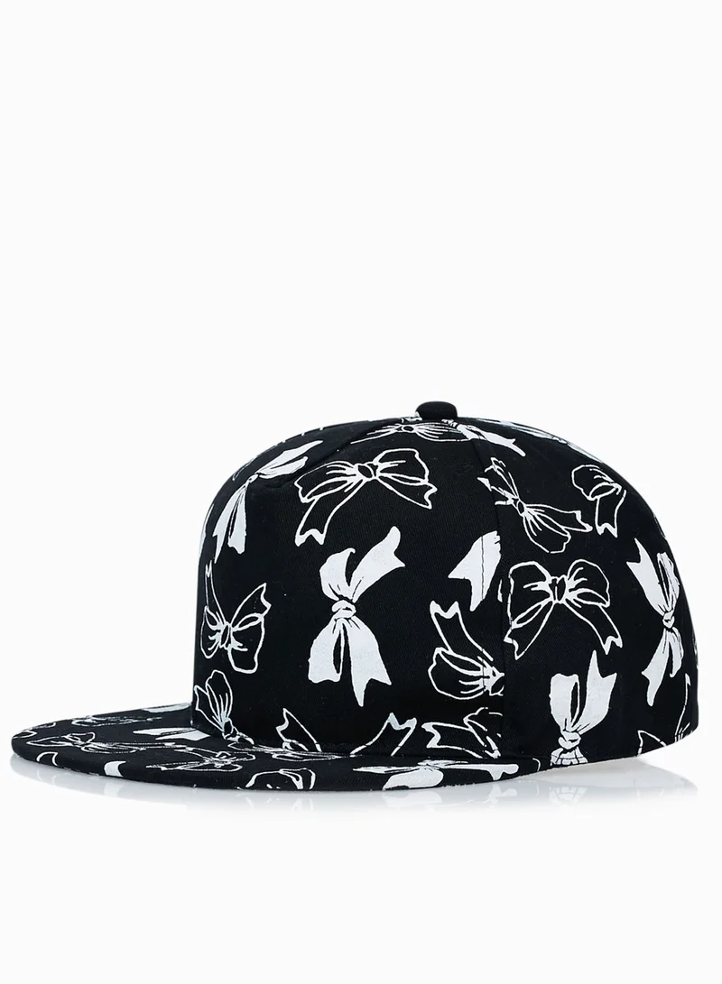 Ginger Bow Print Cap