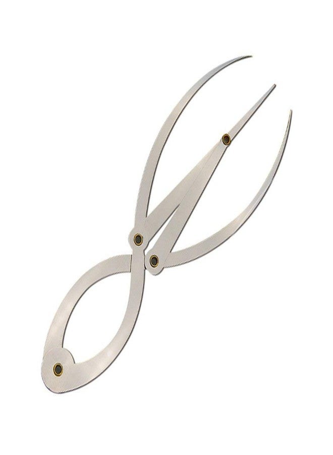 CENMO Stainless Steel Eyebrow Ruler Golden Ratio Calipers 1:1.618 Measure Tool - Image 2