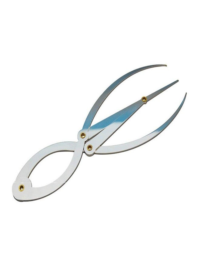 CENMO Stainless Steel Eyebrow Ruler Golden Ratio Calipers 1:1.618 Measure Tool - Image 4