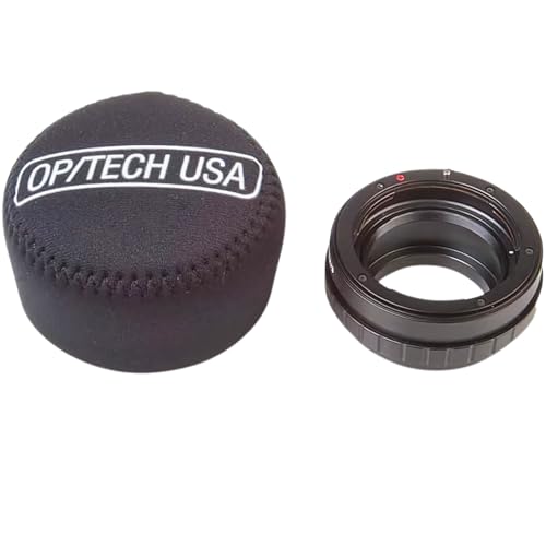 OP/TECH USA Fold-Over Neoprene Lens Pouch – Camera Lens Case for safe Lens Cover storage, Great for Photography & outdoor shoot, Keeps your Lens secure with No-Lose Lid-253 (Black) - Made in USA - Image 4