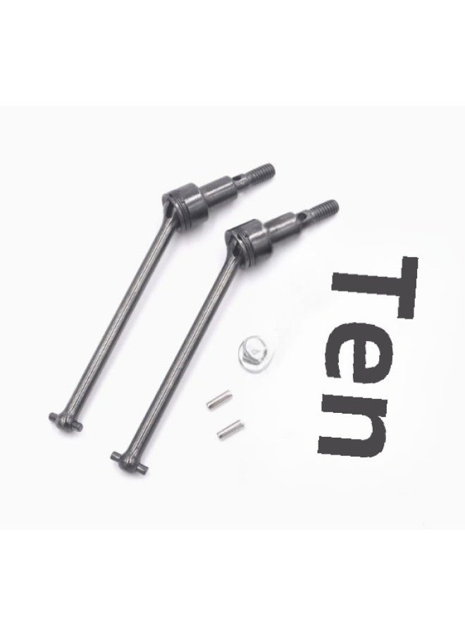 Suchiyu Accessories 161012-3 Remote Control Car Shell Steering Gear Steering Cup Main Board Tire Differential Gear Drive Shaft-Color:6303 Front Wheel Drive Shaft (for Brush)-Scale:1:16  - Image 1