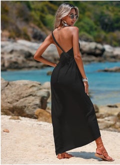 GUDOO Women Lace-up Beach Sarong Women Semi-Sheer Swimwear Cover Ups Short Skirt with Tassels for Girls  - Image 2