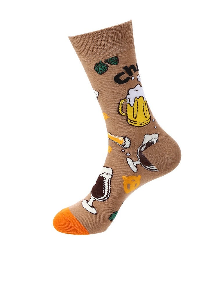 Generic - Unisex Absorb Sweat and Deodorize Socks 3 Pairs High Quality Socks One Size Fits All - Image 1