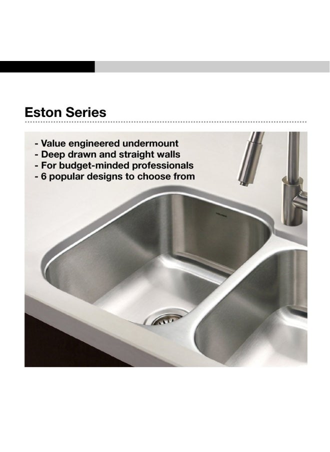 Houzer Sts 1300 1 Eston Series Undermount Stainless Steel Single Bowl Kitchen Sink 18 Gauge - pzsku/ZE10C90FD7BAE0E453A2CZ/45/_/1720067010/015893a5-c682-47ae-b2a5-793cb1bd4483