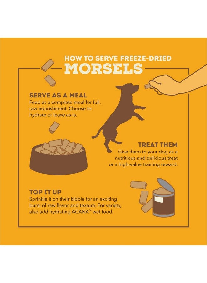 (أسنى) وجبة طعام الكلاب المجففة بالتجميد من أكانا، خالية من الحبوب، عالية البروتين، وصفة الدجاج الطازج، 8 أونصة - Image 4