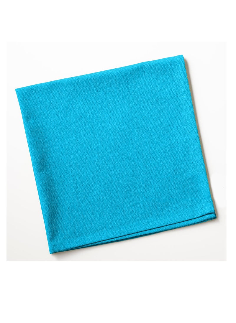 LuxHome Reusable Cloth Dinner Napkins – Pack of 6, 40 x 40 cm – Elegant Fabric Table Napkins for Dining, Events, Weddings, and Home Décor, Bachelor Button  - Image 1