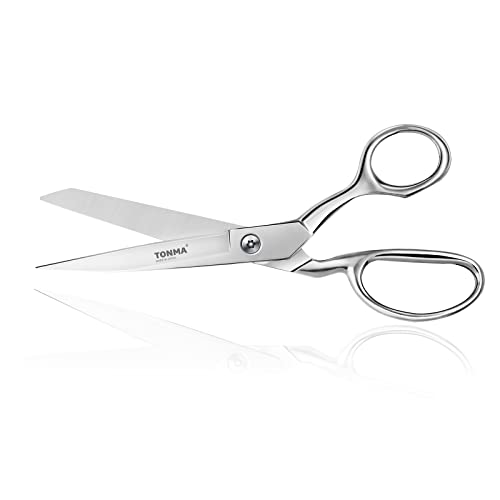 TONMA JP TONMA Sewing Scissors [Made in Japan] 9 Inch Professional Fabric Scissors, Industrial Japanese Solid Stainless Steel Dressmaker Tailor Shears, Ideal for Cutting Cloth Denim Leather, Mirror Finish - Image 4