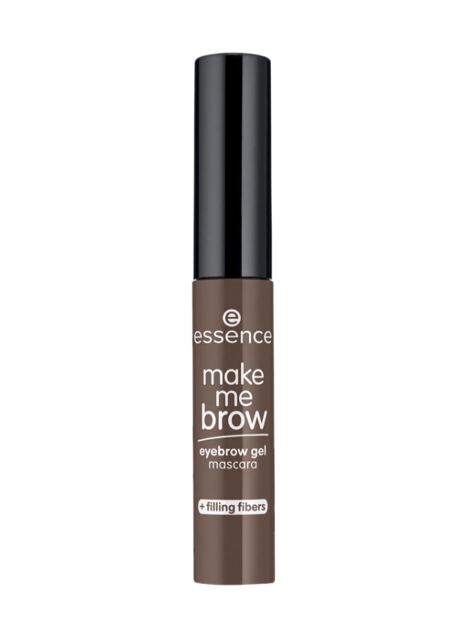 Essence make me BROW Eyebrow Gel Mascara | 07 Dark Browny Brows | Defines Shapes & Fills Gaps | Volumizing Eyebrow Tint with Tiny Fibers | Long Lasting Natural Finish | Vegan & Cruelty-Free | 3.8 ml Dark Browny Brows - Image 2
