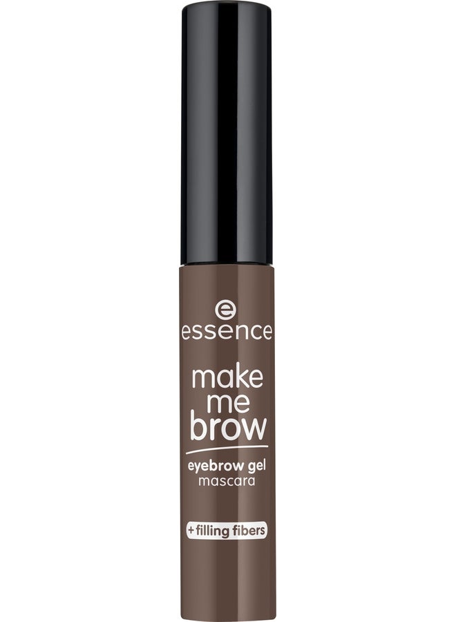 ايسنس جل ماسكارا الحواجب make me BROW | 07 حواجب بني داكن | يحدد الأشكال ويملأ الفراغات | صبغة حواجب مكثفة مع ألياف صغيرة | لمسة طبيعية تدوم طويلاً | نباتي وخالي من القسوة | 3.8 مل - Image 2