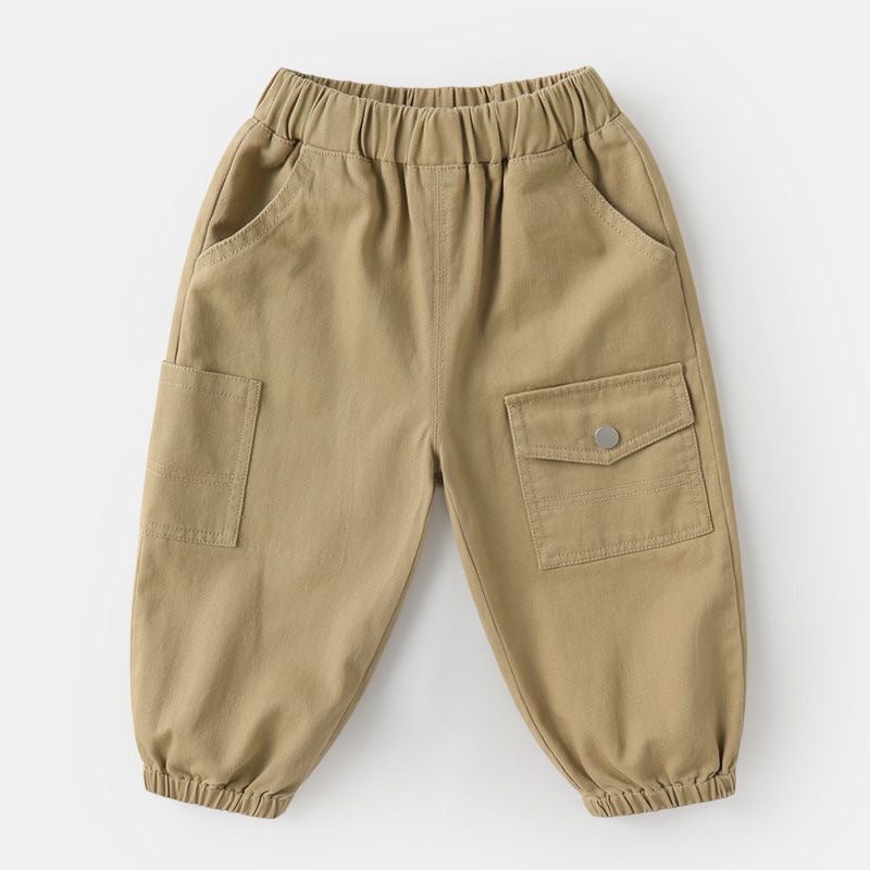 Handsome Boys Casual Workwear Long Pants Children'S Wear Children'S Baby Children'S Fashion - Image 1