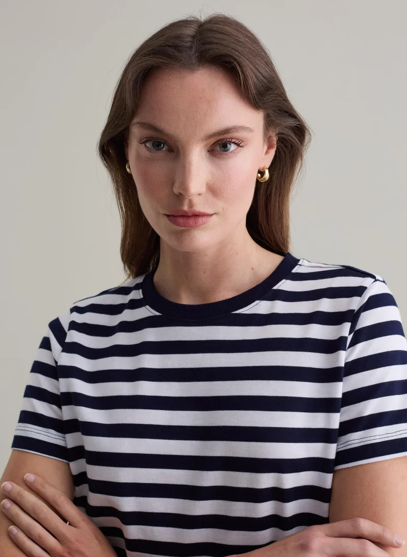 Ovs Striped T-shirt in Supima cotton