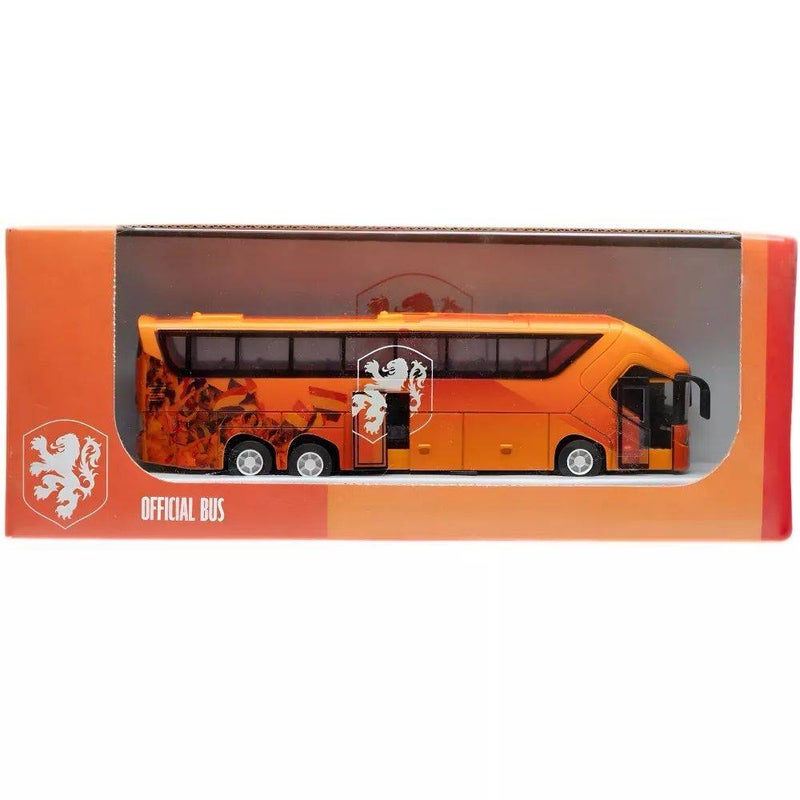 Sockers Netherlands National Team Official Tour Bus Toy (1:50, Orange) - Image 1