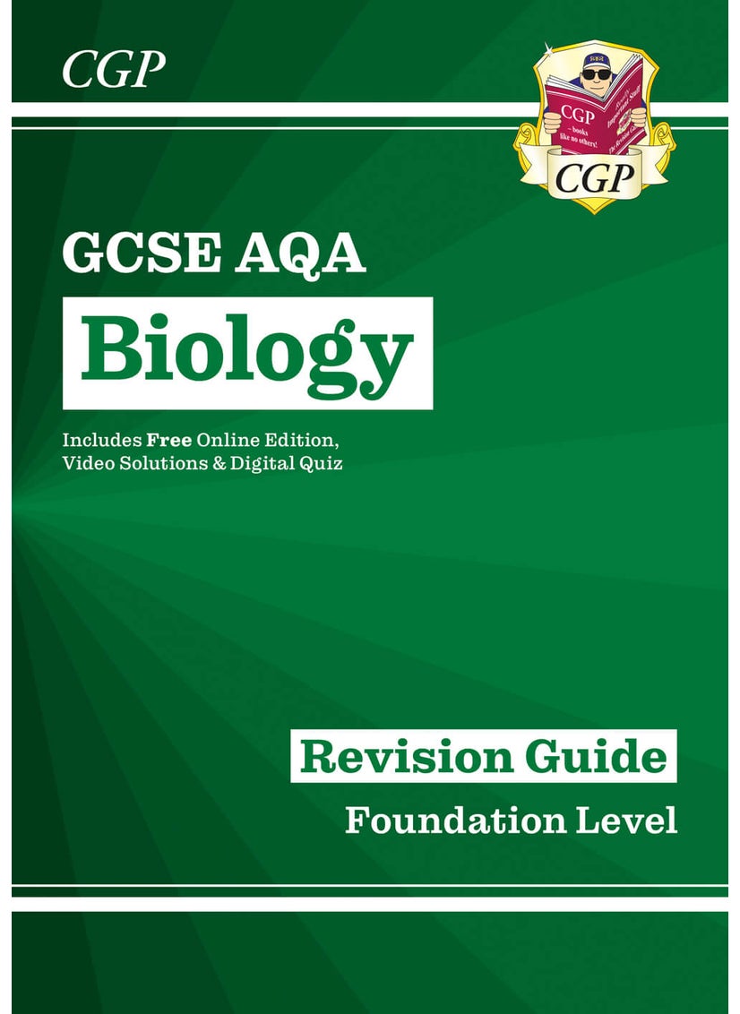 null - GCSE Biology AQA Revision Guide - Foundation includes Online Edition, Videos & Quizzes - Image 1
