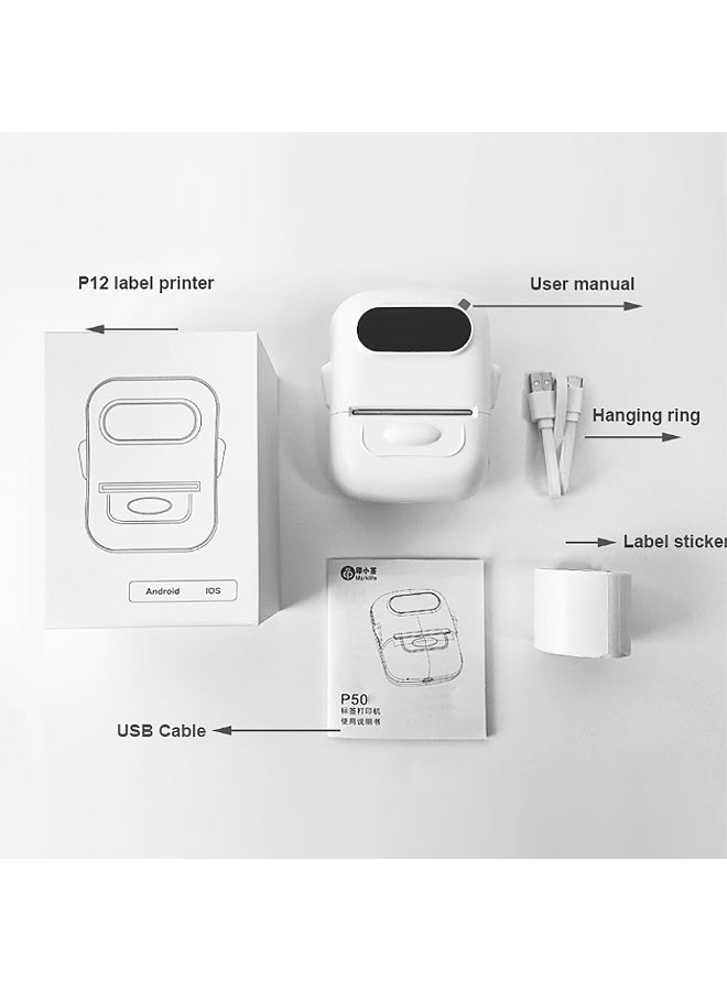 Thermal Inkless Handheld Label Machine P50s – Wireless Portable Printer - Image 2
