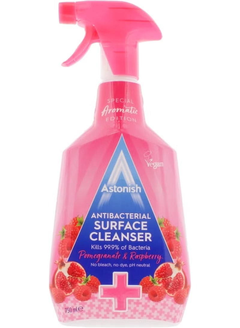 Antibacterial Surface Cleanser Spray Pomegranate & Raspberry 750ml