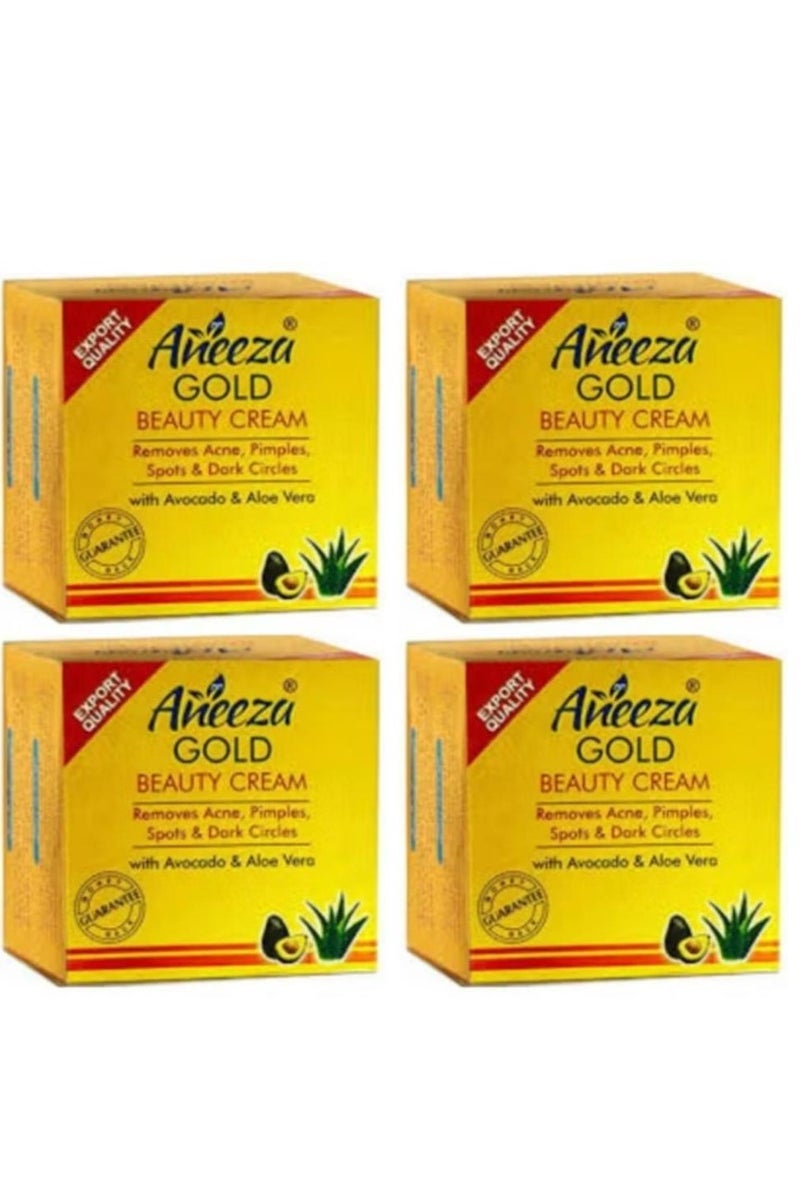 Gold Beauty Cream With Avocado & Aloe Vera 20 g 4 pcs