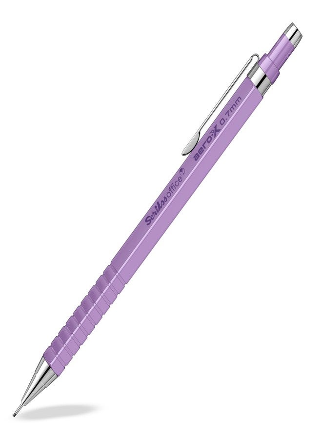Scrikss 0.7mm Purple Mechanical Lead Pencil | Aero-x | Lightweight | Cute Click Pen Pencil for drafting Stationery Sketching Drawing - Image 1