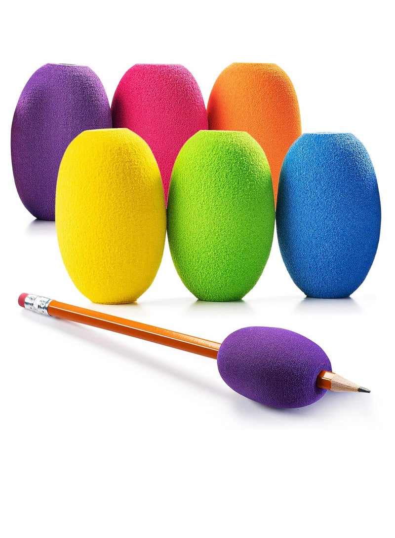 Loquat Special Pen Pencil Grips for Kids Adults，Cushioned Holders for Handwriting, Drawing(6-Pack) - Image 1