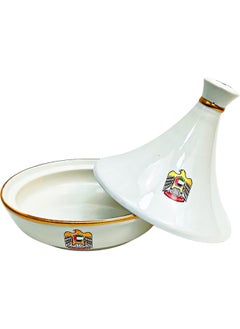 AKDC AKDC Special Design Ceramic Tajine UAE National Day Celebrations Tagine Pot Non Stick for Home Kitchen Restaurant United Arab Emirates Flag Days Logo Design Cooking Pots Casserole  - Image 4