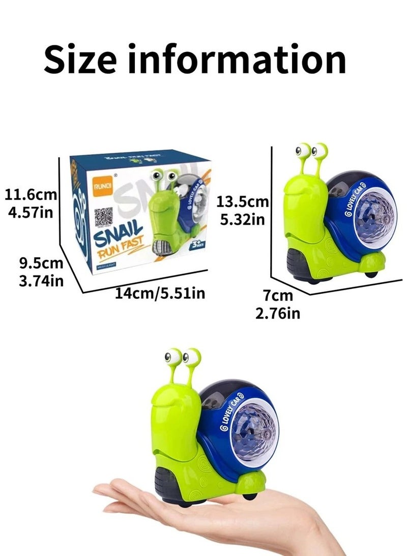 ١ قطعة من لعبة الاطفال علي شكل حلزون تحتوي علي موسيقى وضوء لجذب انتباه الاطفال - Image 2