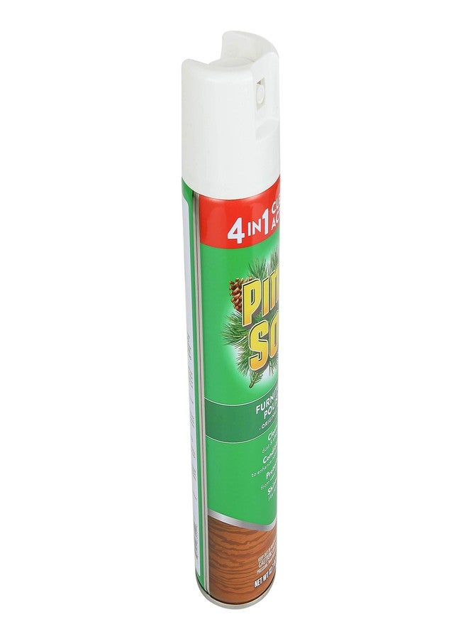 Pine Sol Pine-Sol Furniture, Polish 4in1 Cleaning Action Wood Polish Spray Wood Polish Spray for Your Cleans Conditions Protects and Shines Ounces Original Pine Scent, Yellow, Lemon, 12.7 Fl Oz - Image 2