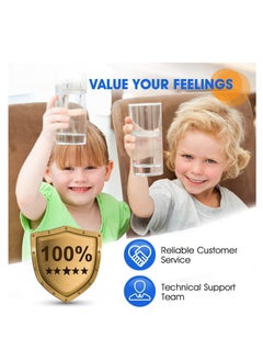 SYOSI Faucet Water Filter Replacement for Pur® Plus RF9999® FM-2500V FM-3700, PFM150W, PFM350V, PFM400H, PFM450S, Used for Pur® Advanced & Horizontal Faucet Mounts, 2Pack  - Image 5