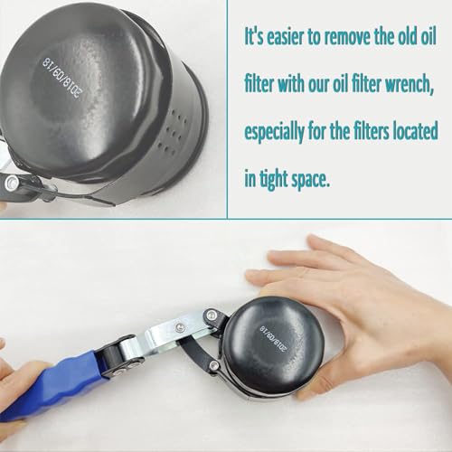 QYMOTO Oil Filter Compatible for Hisun Sector UTV ATV 250 400 450 500 550 700 750 750Crew, Axis,Massimo,Colemen,Cub Cadet Challenger(2PCS) - Image 2