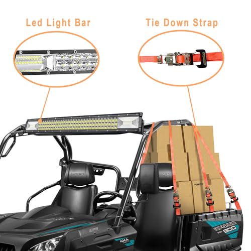 QYMOTO Oil Filter Compatible for Hisun Sector UTV ATV 250 400 450 500 550 700 750 750Crew, Axis,Massimo,Colemen,Cub Cadet Challenger(2PCS) - Image 4