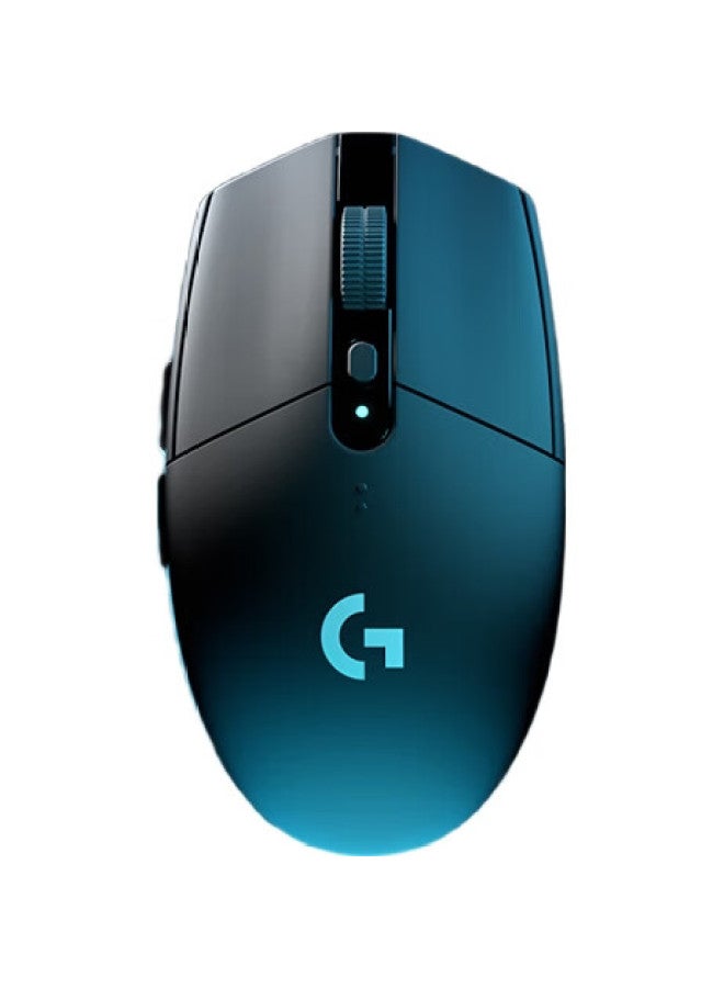 G (جي) G304 ماوس لايت سبيد اللاسلكي، ماوس ألعاب، خفيف الوزن وقابل للحمل، ماوس ماكرو، للعبة ببجي، FPS، ليج أوف ليجندز، باتل رويال، هدية عيد ميلاد، أسود - Image 1