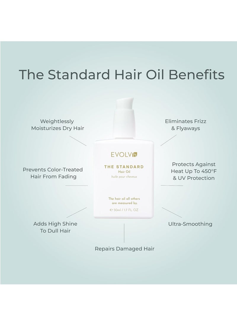 EVOLVh EVOLVh - The Standard Hair Oil | Vegan, Non-Toxic, Clean Hair Care (1.7 fl oz | 50 ml)  - Image 4