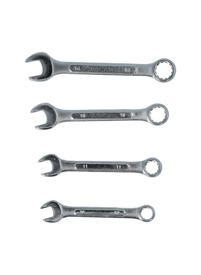 Regal Tools 4-Piece Drop Forged Chrome Plated Alloy Combination Wrench Set Silver CW-4M  - Image 2