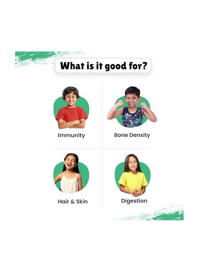 Little Joys حلوى جيلاتينية متعددة الفيتامينات بنكهة الفراولة للأطفال من سن 7 سنوات فما فوق، 30 قطعة - Image 3