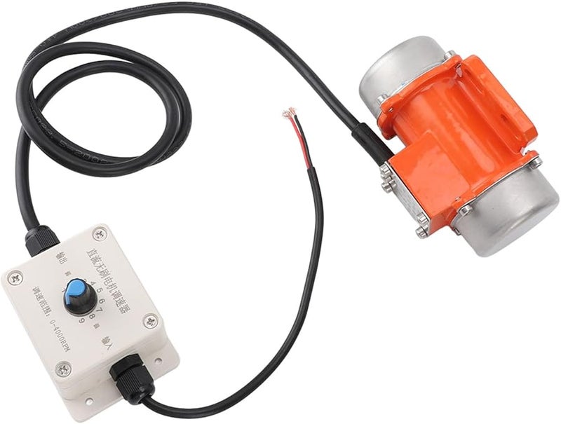 15 واط IP65 محرك اهتزاز الخرسانة بدون فرش مع وحدة تحكم السرعة لطاولة الهزاز للتعدين - Image 4