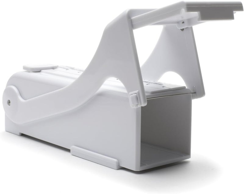 kitchen art Buttermate Butter Cutter Slicer, Measuring Dispenser and Keeper, White - Image 4
