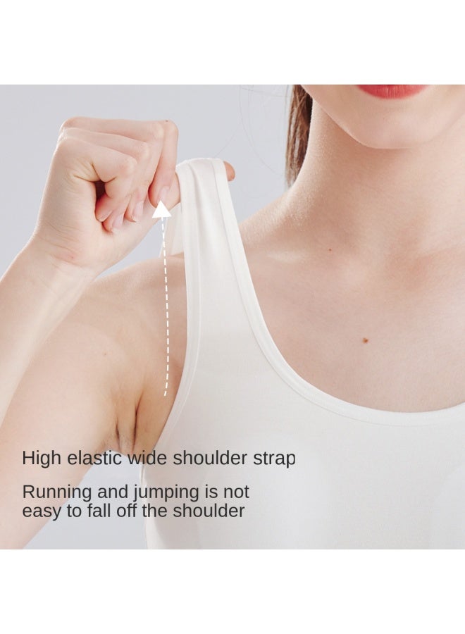 Top melon Back-shoulder Strap Type A 95% Cotton】children's Underwear Stage 2, 12-16 Years Old, Sports Anti-shock Bra - Image 4